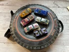 VINTAGE HOT WHEELS REDLINE CASE WITH 6 CARS - MUSTANG MAVERICK ETC