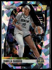 2024 Panini Prizm WNBA #93 Kamilla Cardoso Ice Prizms