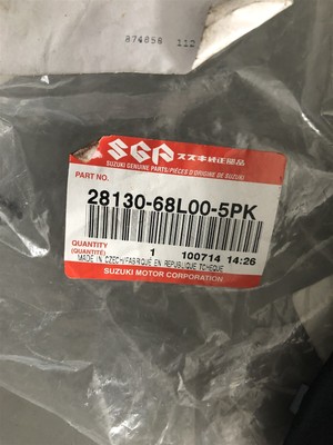 2014 Suzuki Swift Sport Shift Boot Gear Bag 28130-68l00 for sale