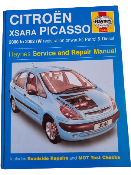 CITROEN XSARA PICASSO Haynes Workshop Manual 2000-02 Petrol & Diesel USED