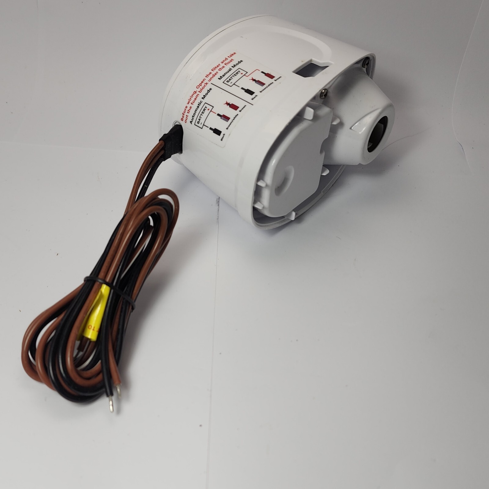 MAXZONE Automatic Submersible Boat Bilge Water Pump 19MM ID Hose 12V A02107501 eBay