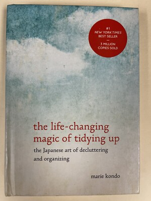 The Life-Changing Magic of Tidying Up by Marie Kondo Hardback (Free Shipping)