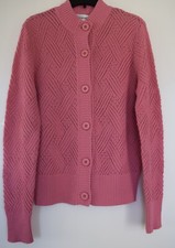 Women's Jones New York Sport Coral Wool Blend Long-Sleeve Cardigan Sweater XL