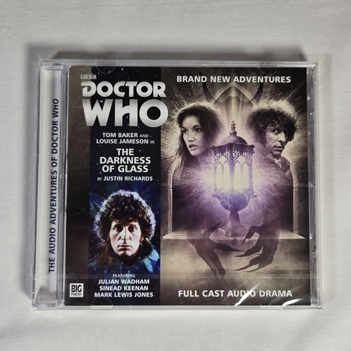 Doctor Who: Der vierte 4. Doctor Die Dunkelheit des Glases Big Finish CD Tom Baker
