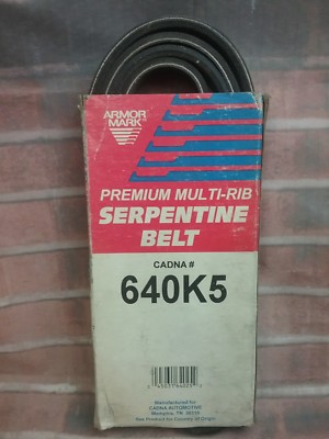 CANDA 640K5 Serpentine Belt, replaces Gates # K050640