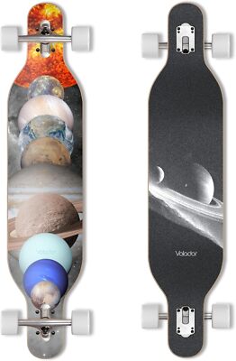 Volador 42 Inch Longboard Skateboard Durable Maple Deck ABEC 9