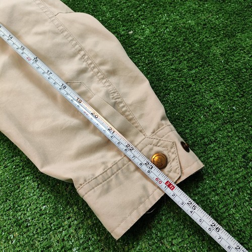 Vintage Fjällräven Jacke Herren Medium Full Zip Beige Utility Pocket Safari 90s * - Bild 13 von 15