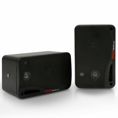 Dual Wireless Bluetooth Speaker Stereo Waterproof Mountable Garage
