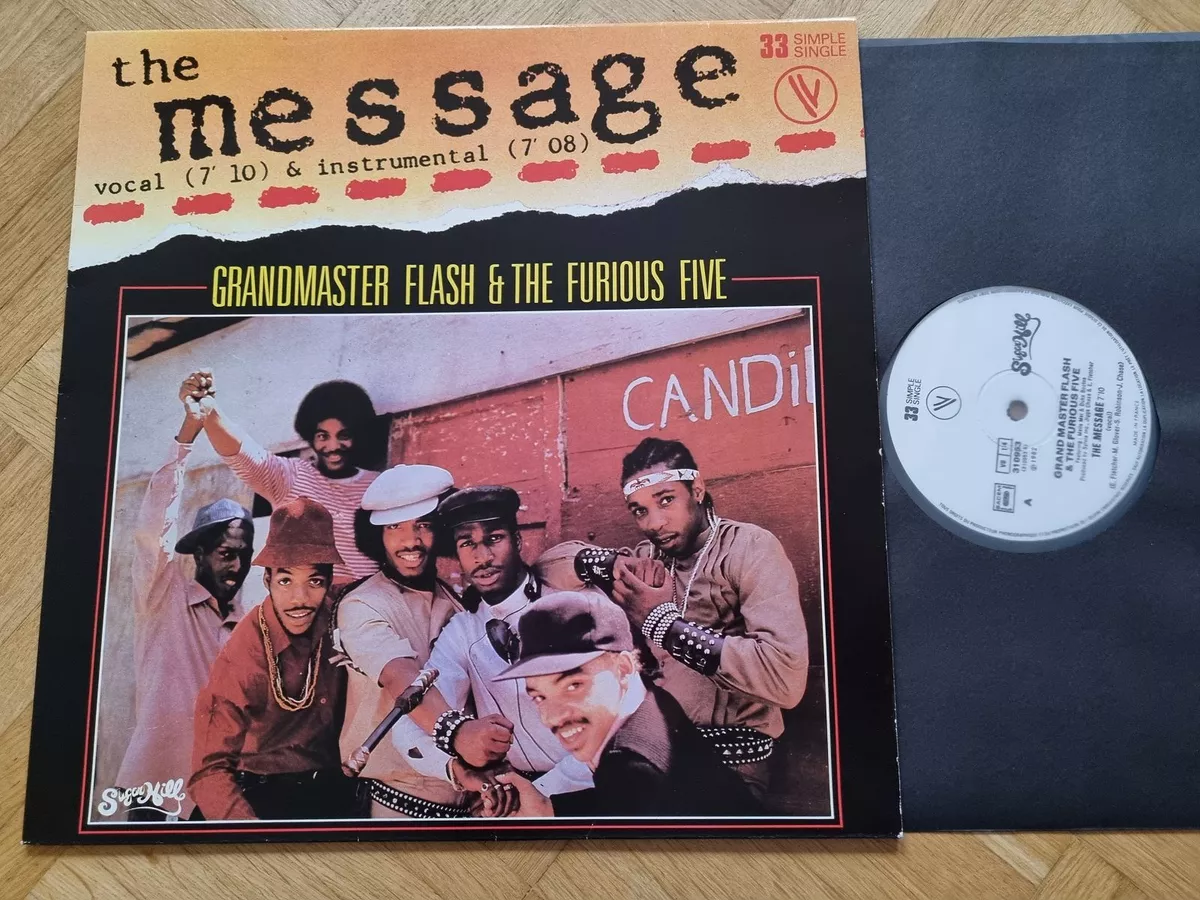 Grandmaster Flash & The Furious Five MESSAGE Vinyl Record