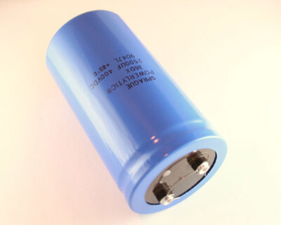 36DX252F400DF2B SPRAGUE CAPACITOR 2,500UF 400V ALUMINUM ELECTROLYTIC LARGE CAN C