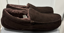 Bloomingdale\'s Shearling Moc Toe Slippers 141290 Size 13 NWT s-l500.jpg main image 3