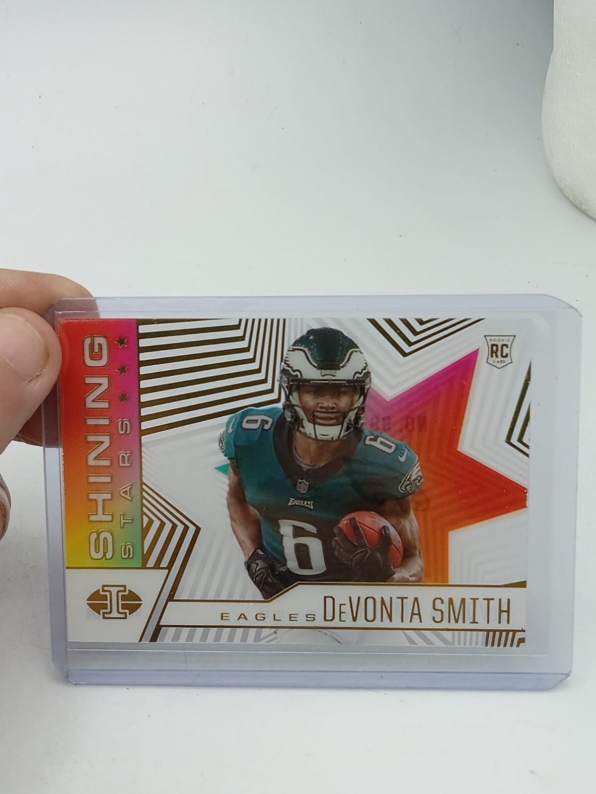DeVonta Smith Panini Illusions Shining Stars #SS15 Base