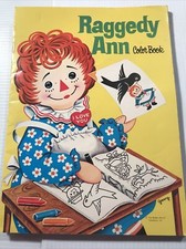 1970 RAGGEDY ANN Color Book Whitman 1414- USED CONDITION-See Pics-Lot Of 3