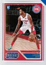 Saddiq Bey RC 2020-21 Chronicles Basketball Panini Threads Rookie Card #97 DET