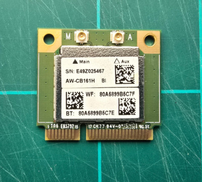 Azurewave Realtek RTL8821AE 802.11AC 433Mbps WiFi+Bluetooth 4.0 Combo