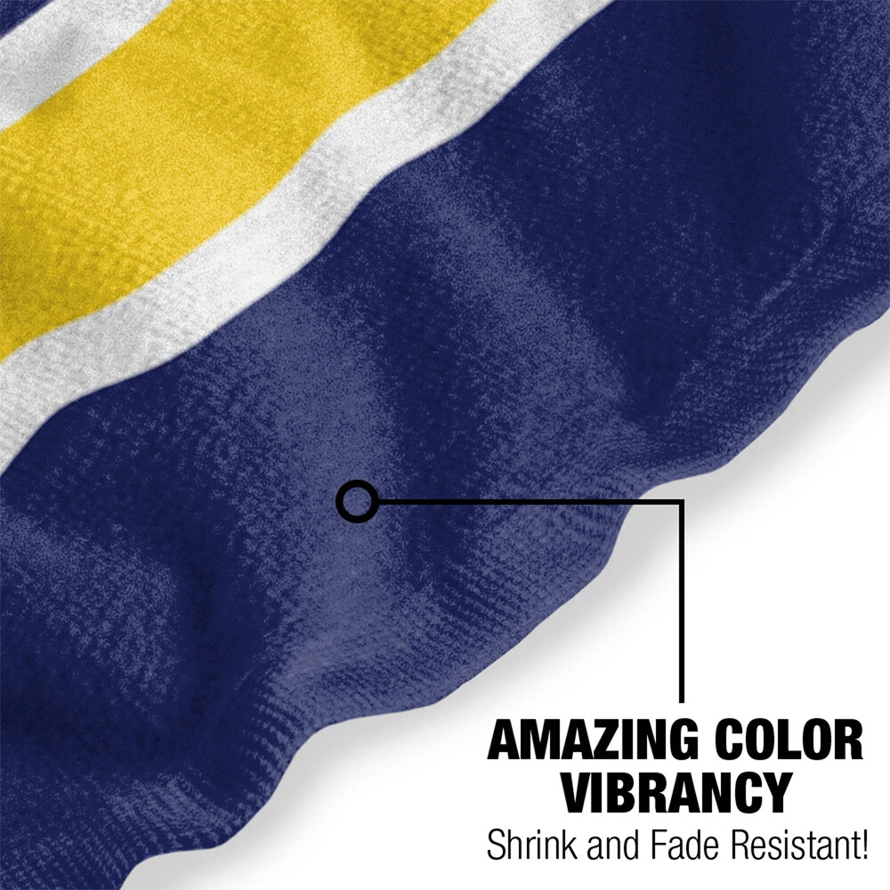 Massachusetts Maritime Academy Beach Towel/Bath Towel, 30"x60" Stripes