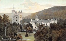Postal de colección A241 Escocia Castillo Balmoral de River