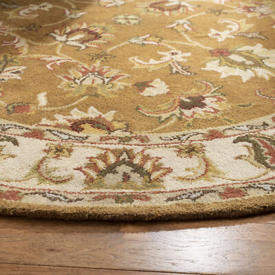 Safavieh Heritage MOCHA / IVORY 8' X 8' Round Area Rug - HG816A-8R