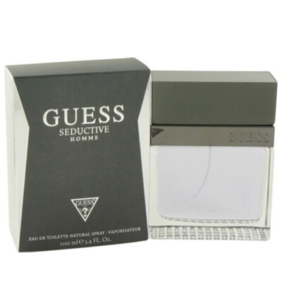 Guess Seductive Homme by Guess 3.4 oz EDT Cologne for Men New In Box
