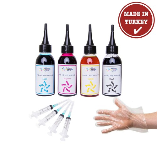 WOKOK Kit De Recharge D'encre Pour Cartouches D'encre HP 67 67XL 63