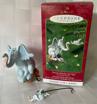 2001 Hallmark HORTON HATCHES THE EGG Keepsake Ornament DR SEUSS Series #3