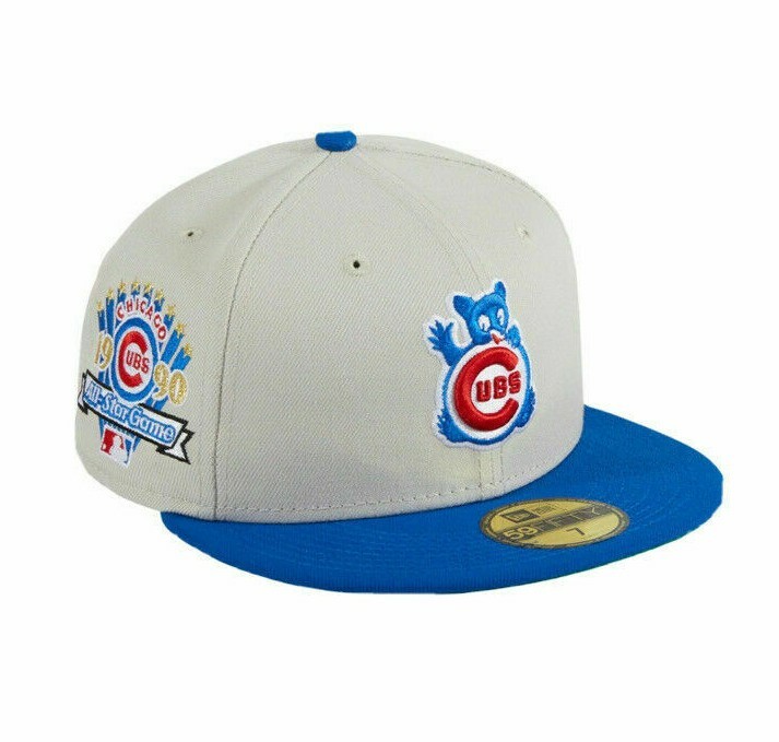 NEW ERA 7 1/2 CUBS 1990オールスターゲームパッチ 別注 CHICAGO CUBS NEW ERA ALLSTAR GAME 1990 Patch 59FIFTY FITTED
