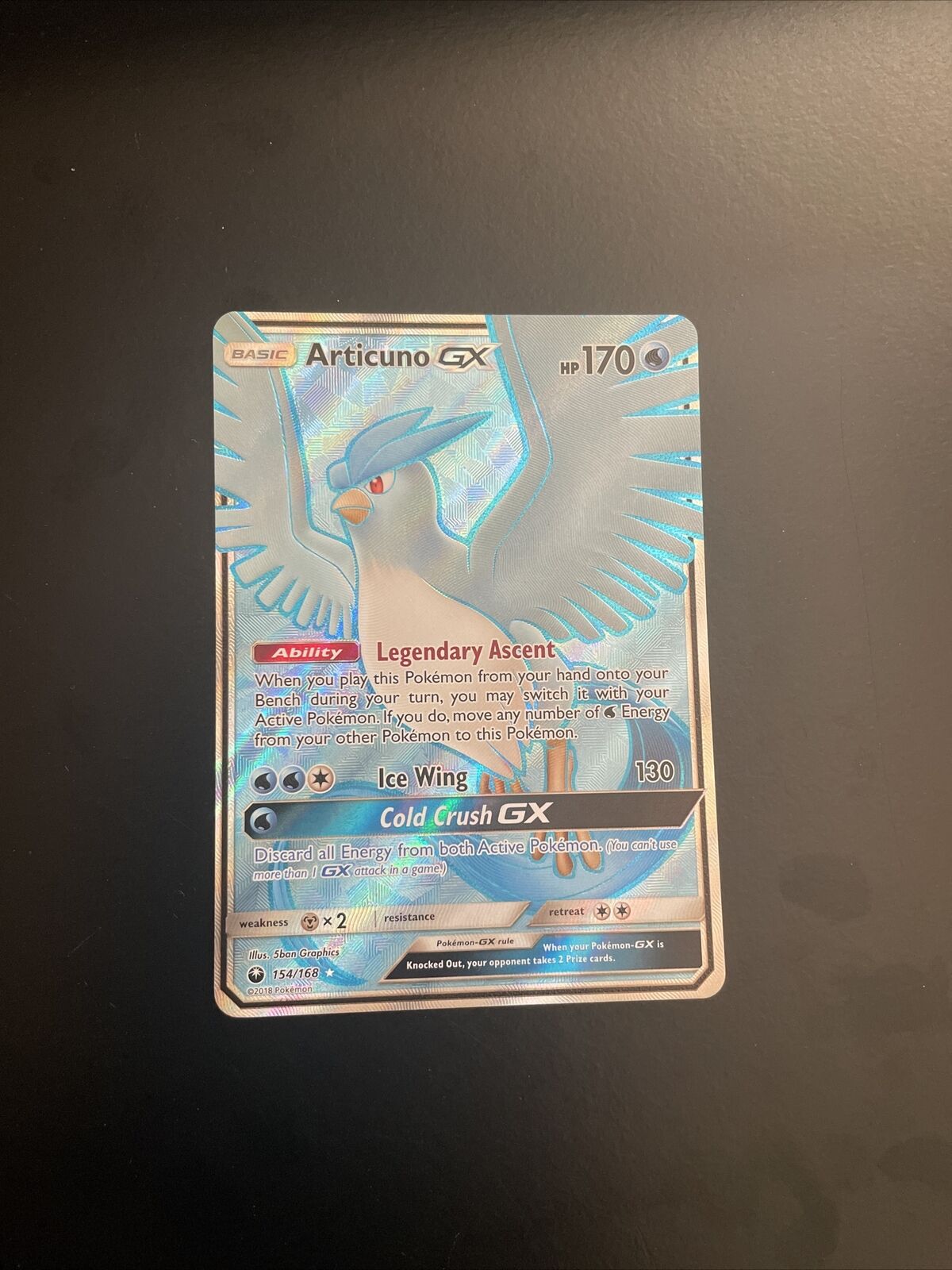 Articuno GX Full Art - 154/168 - Celestial Storm – Card Cavern Trading  Cards, LLC