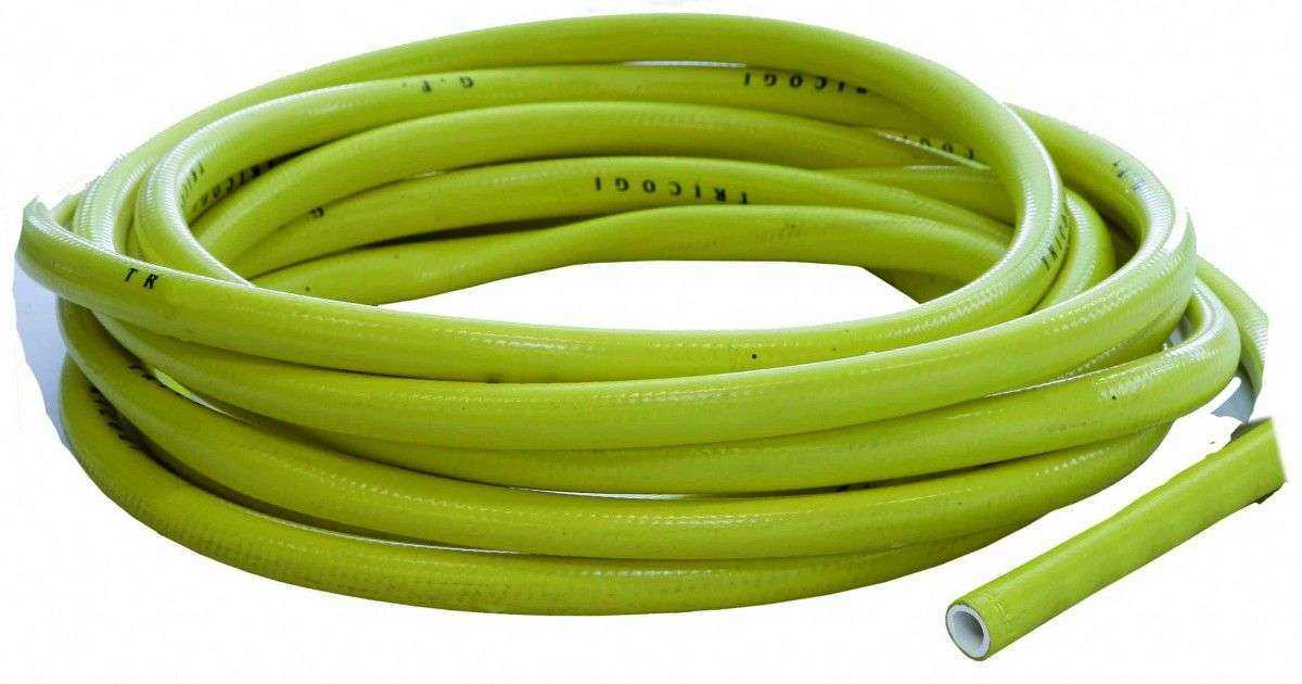 Tuyau d'eau 13mm White Plus haute pression de 25m avec structure RM