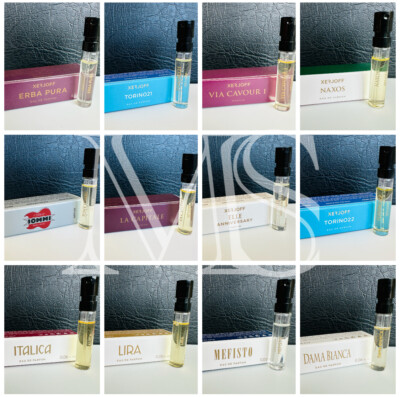XERJOFF & CASAMORATI Perfume Vial Sample 2ml (Choose Scent - Combined Shipping)