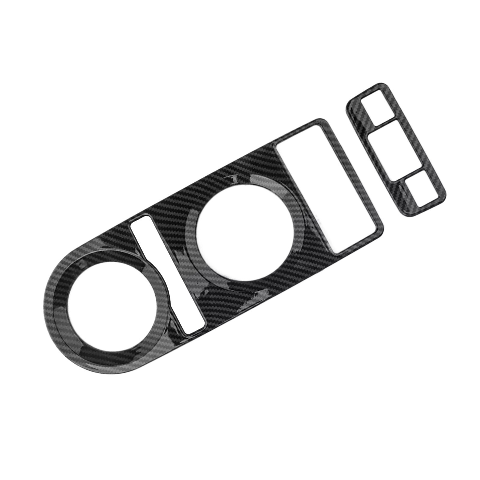 For Genesis GV70 2022-2023 Carbon Fiber Style Center Control Panel Cover TrimFh