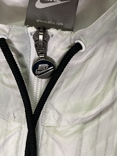 Nike 82 Jacket Mens Size LRG White Sample Vintage Wind Runner - Picture 5 of 10