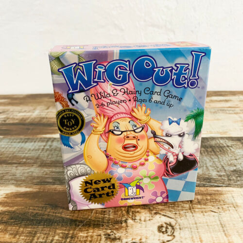 Wig Out! A Wild & Hairy Card Game - 100% Complete - 2013 Gamewright