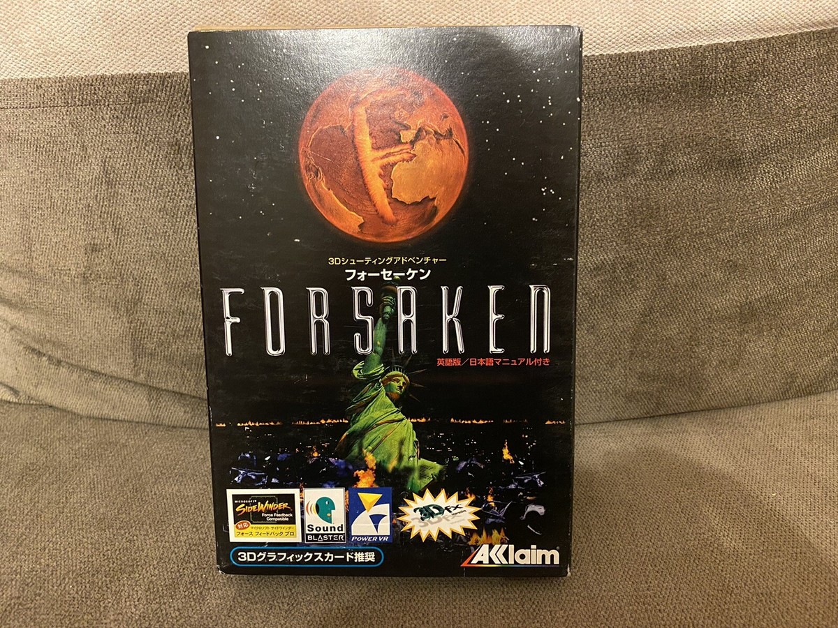Forsaken Sur PC – Big Box Carton – Version Française – NEUF Sous Blister