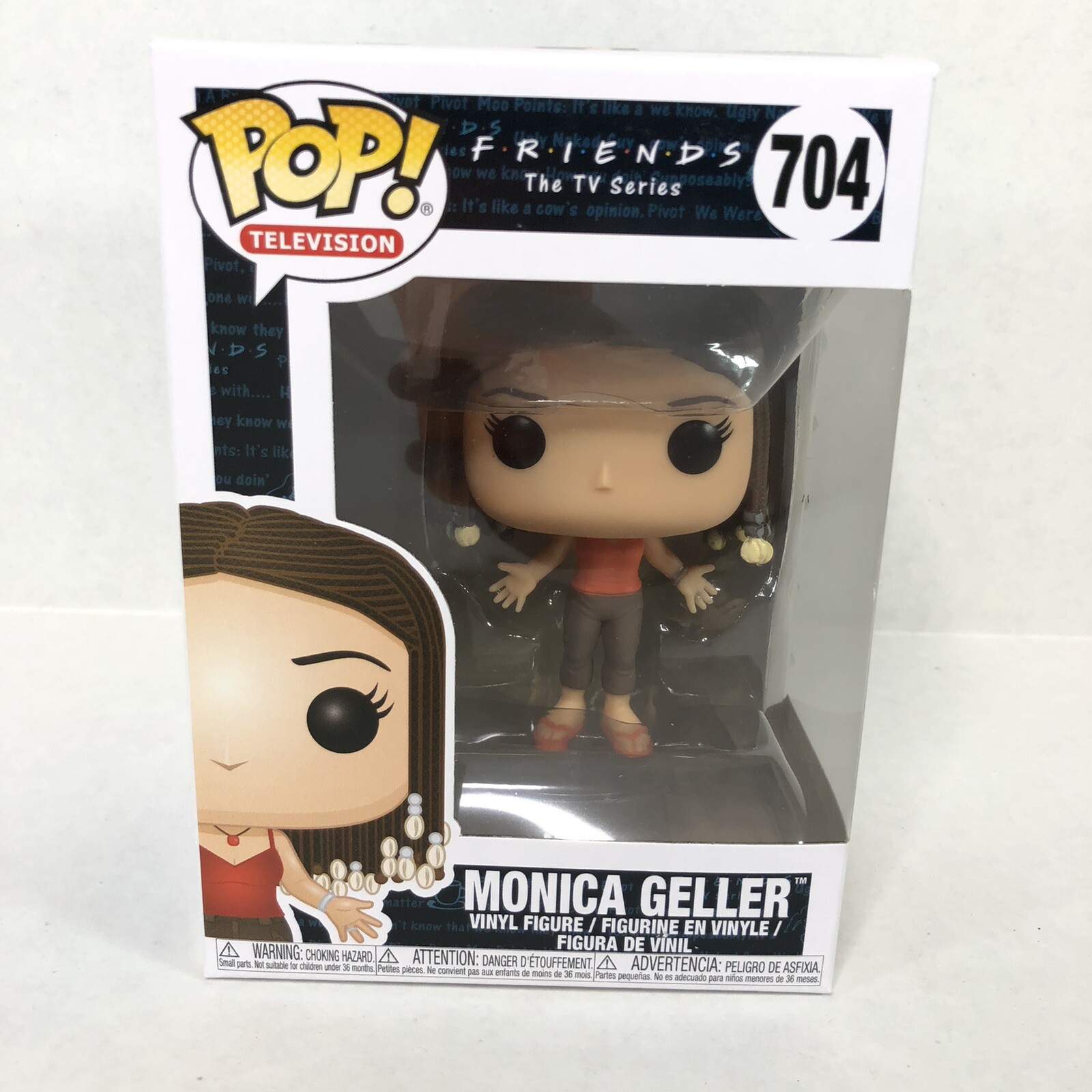 Sale Funko Friends Pop! Vinyl Figure Monica Geller #704 Braids