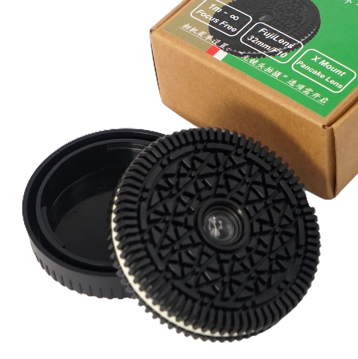 Focus Free Pancake Biscuit Lens For Fuji X Mount Mirrorless