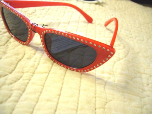 Women's Sunglasses Vintage Cat Eye Ladies Sunglasses Sexy Rhinestone Look 6542 - Picture 10 of 10