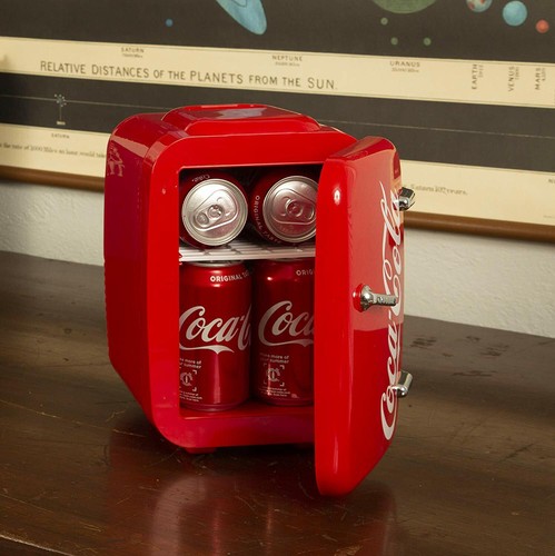 retro coke mini fridge