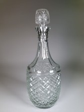 Vintage  Glass Decanter 0.75 L Capacity 