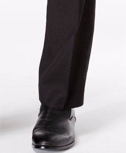 Marc New York Men's Black Modern-Fit 2-Piece Jacket Pants Suit Size 48L - Picture 9 of 10