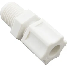 Compression Fitting, Generic, 1/4"mpt x 5/16" Tube, Plastic