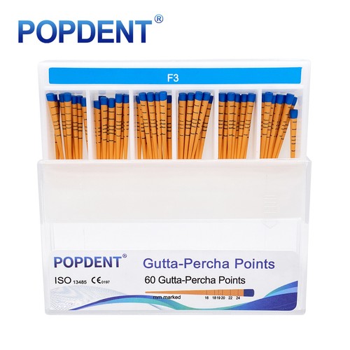 Dental MM Marked Endodontic Gutta Percha Points .02/.04/.06 Taper F1 F2 F3 15-40 - Picture 37 of 40