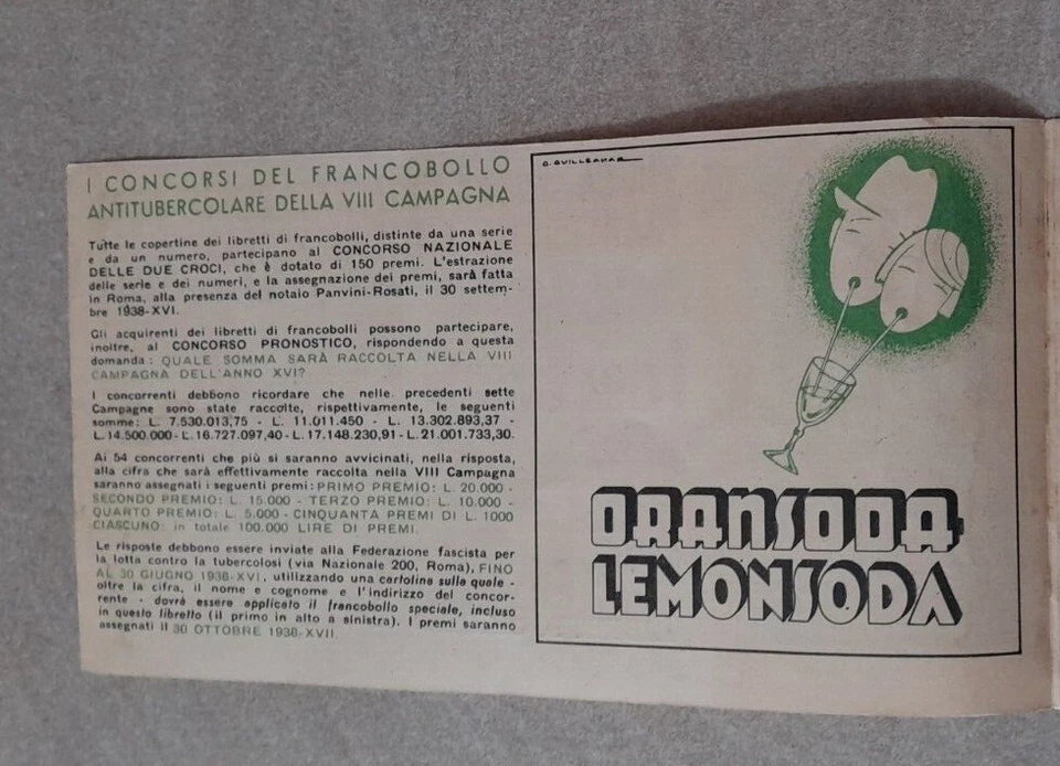1938 LIBRETTO DI FRANCOBOLLI ERINOFILI NUOVI MNH ** OTTIMI DA FOTO - Immagine 3 di 4