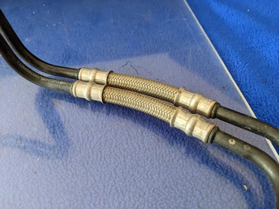 Jaguar XF 09-15 ABS Anti Lock Brake Pump Lines Hose Tube Pipe set oem - Image 3 of 4