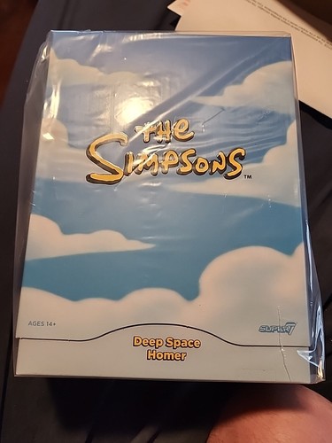 The Simpsons Ultimates Deep Space Homer 7-Inch Actionfigur Neu In Mint Box
