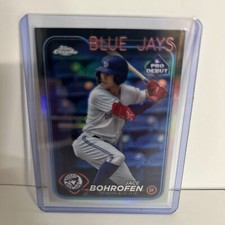 2024 Topps Pro Debut Jace Bohrofen PDC-143 Chrome | Toronto Blue Jays