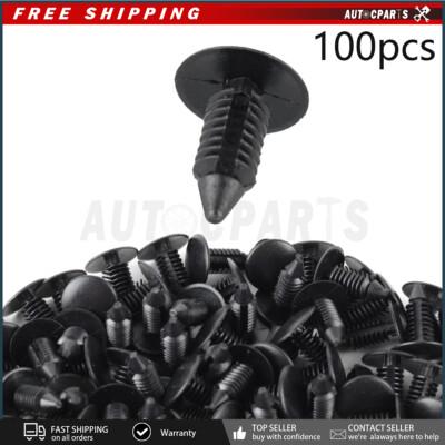 100x Nylon Christmas Tree Clips Replaces For Chevrolet Chevy Blazer ...