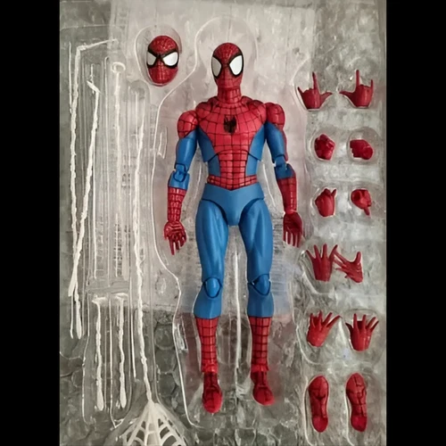 CT MAFEX No.185 Spider-Man Classic Costume Ver. 1/12 Action Figure Toys Gift - Picture 5 of 6