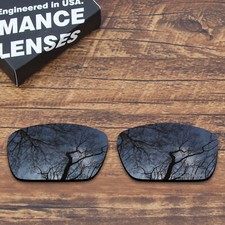 Polarized Seawater Resistant Replacement Lens For-Oakley Fuel Cell OO9096 Black