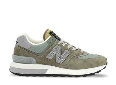 US 9.5 Stone Island New Balance 574 Legacy Green 27.5cm U574LGST 