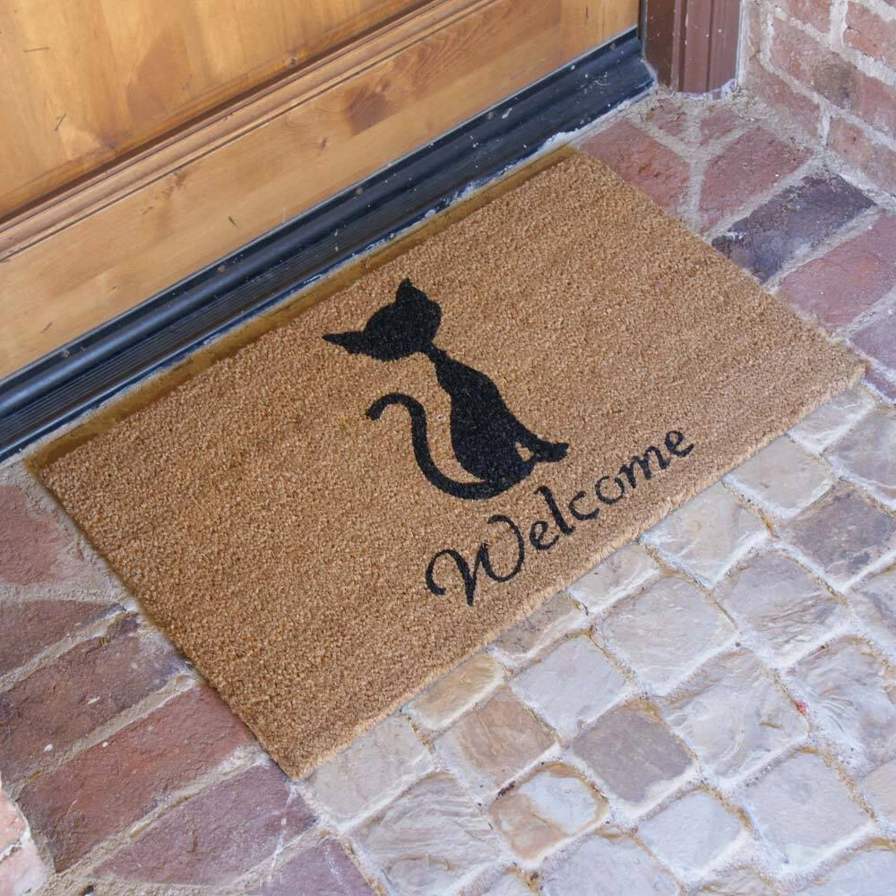 Rubber-Cal Meow Cat Welcome Mat - Thumbnail 2